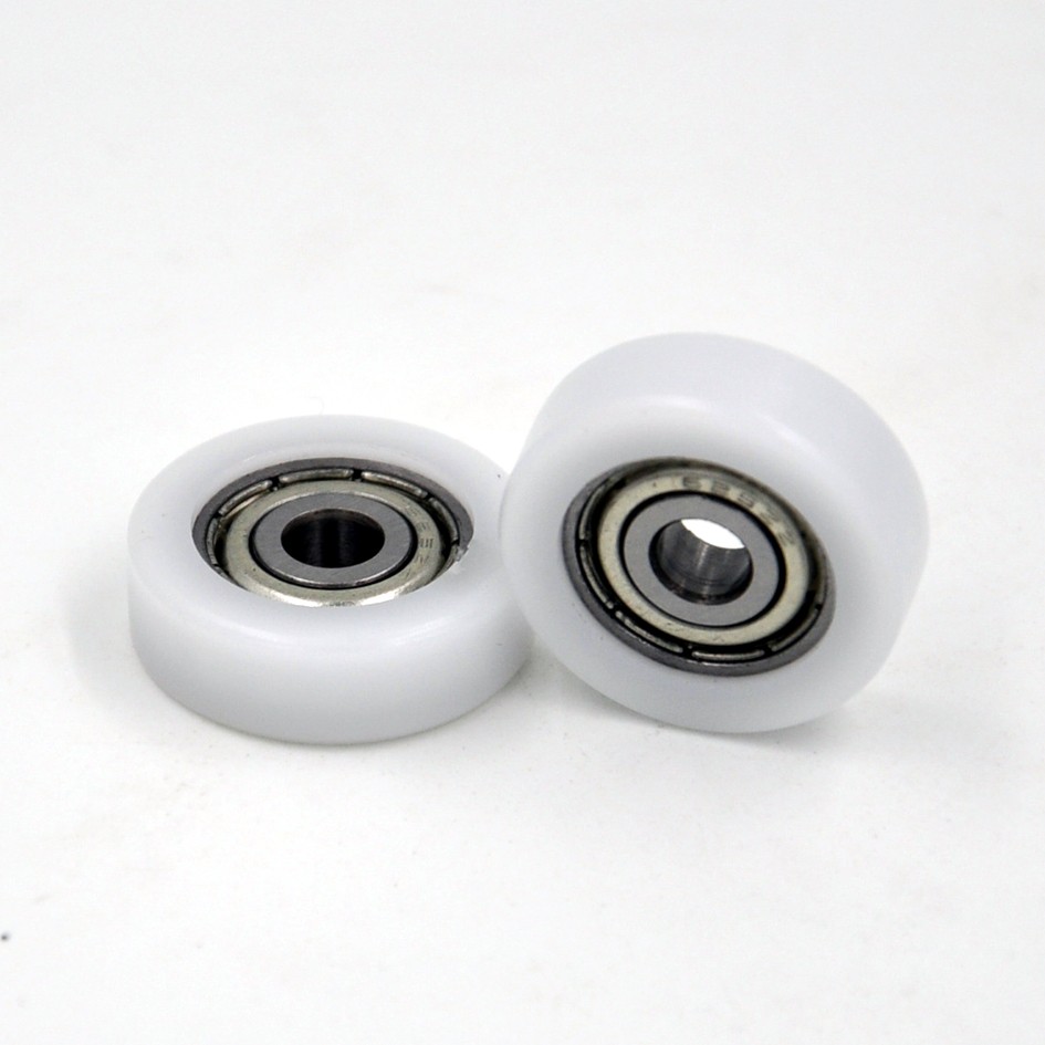BS60521-8 5x21x8mm POM Nylon PA Plastic Wheels with Bearings for Agricultural Equipment.jpg