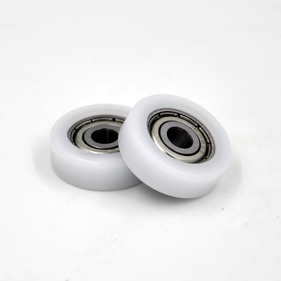 BS60521-8 5x21x8mm POM Nylon PA Plastic Wheels with Bearings for Agricultural Equipment.jpg