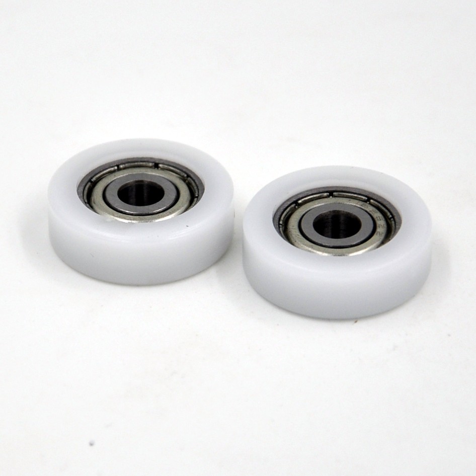 BS60521-8 5x21x8mm POM Nylon PA Plastic Wheels with Bearings for Agricultural Equipment.jpg