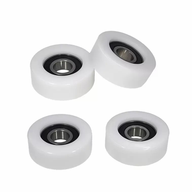 BS620480-25 20x80x25mm Easy-Install Plastic Coated Bearings for DIY Furniture Projects