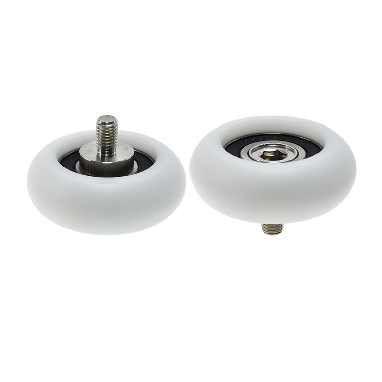 BSR620470-25C2L15M10 M10x70x25mm Plastic roller bearings for food machinery production lines, polyoxymethylene sliding door guide rollers with nylon coating.jpg BSR620470-25C2L15M10 M10x70x25mm Plastic roller bearings for food machinery production lines, polyoxymethylene sliding door guide rollers with nylon coating.jpg