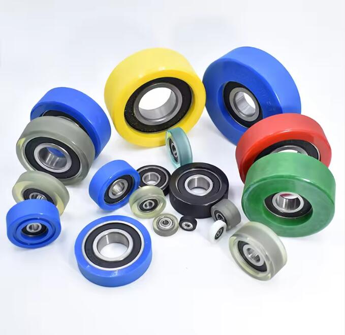 Custom Plastic Roller Wheels with Bearings