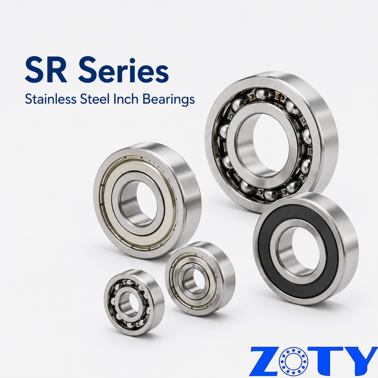 SR Series Stainless Steel Inch Bearings